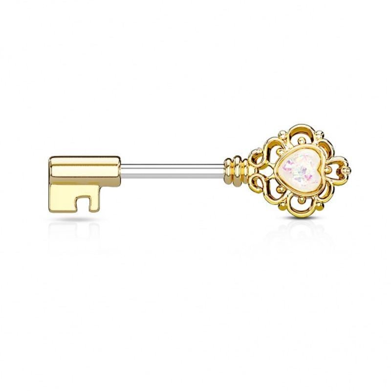 Opal Key Nipple Bar