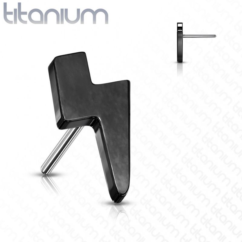 Small Bolt Push-fit Black