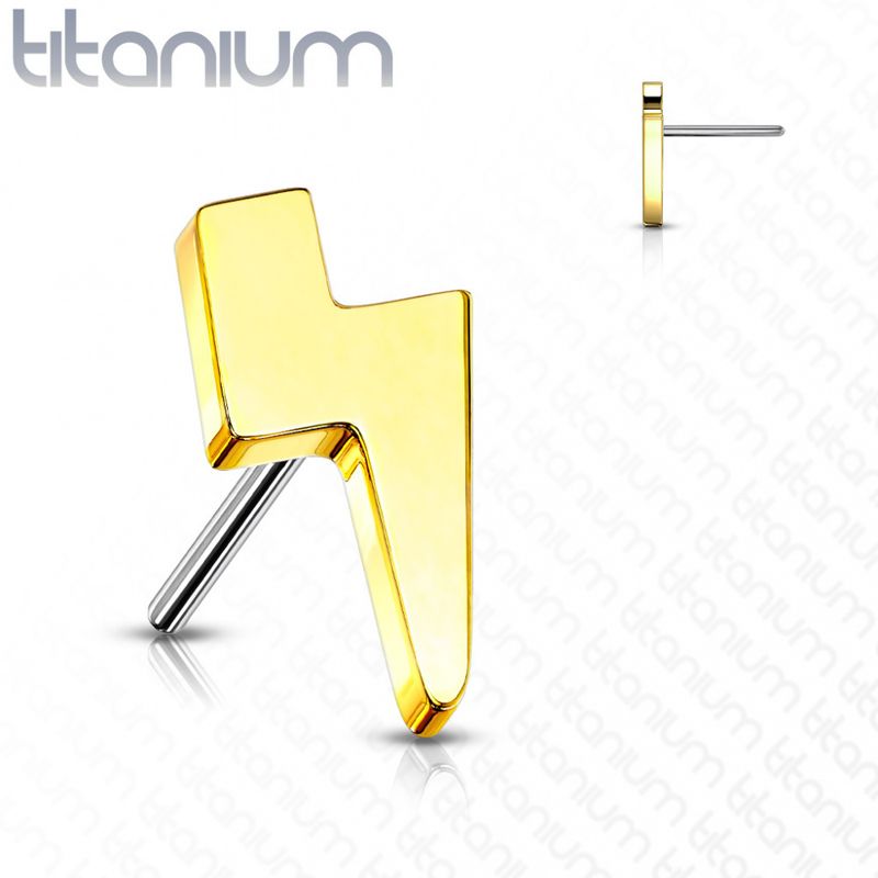 Small Bolt Push-fit Gold