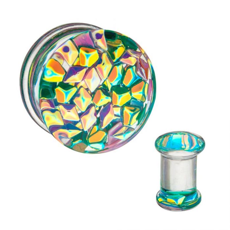 Resin Glitter Plug