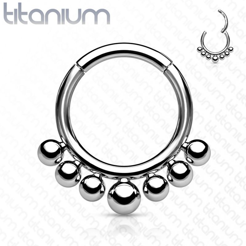 Sarah Bead Hinged Ring