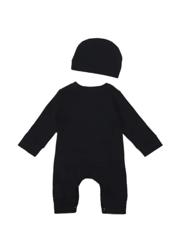 Skeleton Baby Romper & Hat