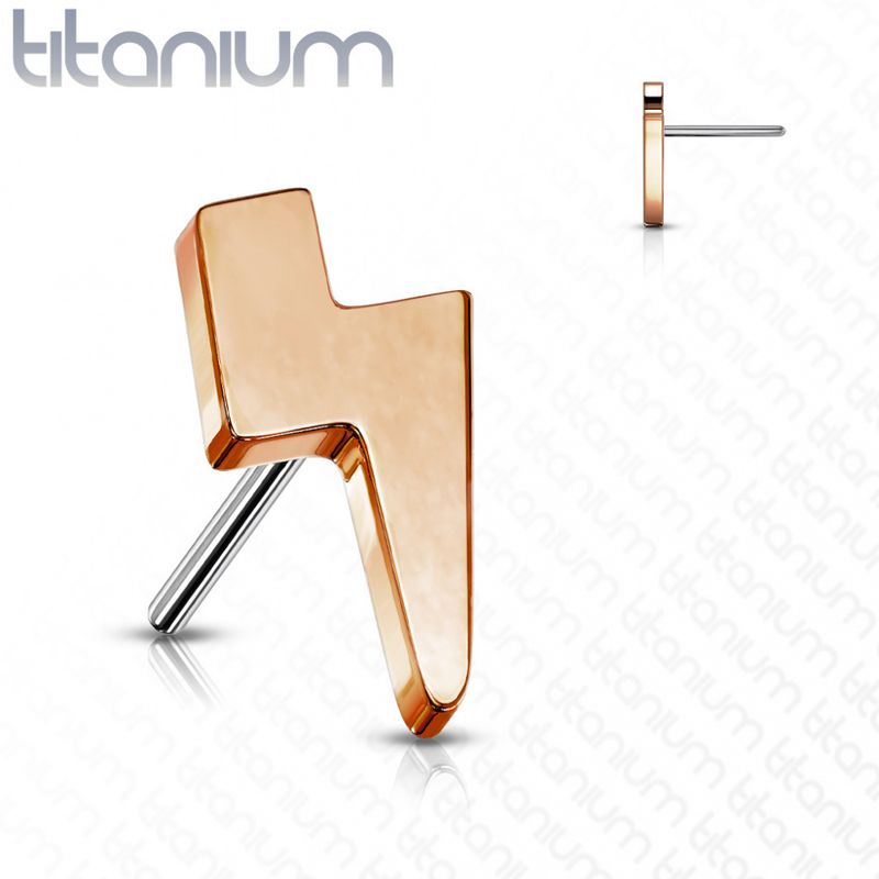 Small Bolt Push-fit Rose Gold