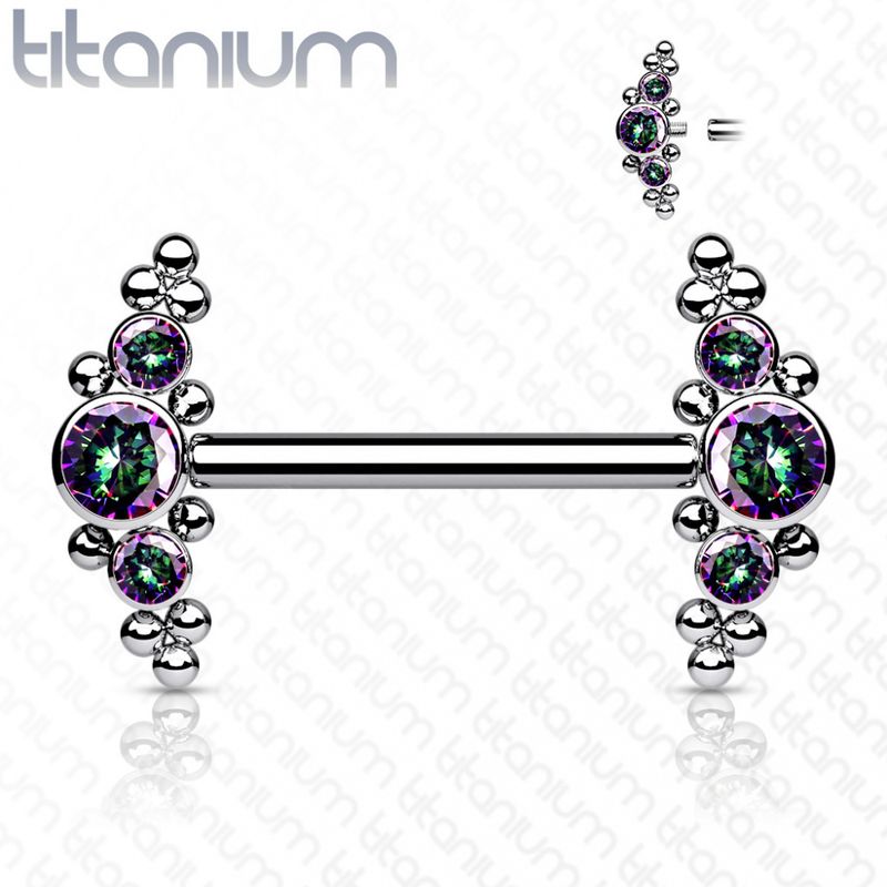 Eden Nipple Bar Vitrail Medium
