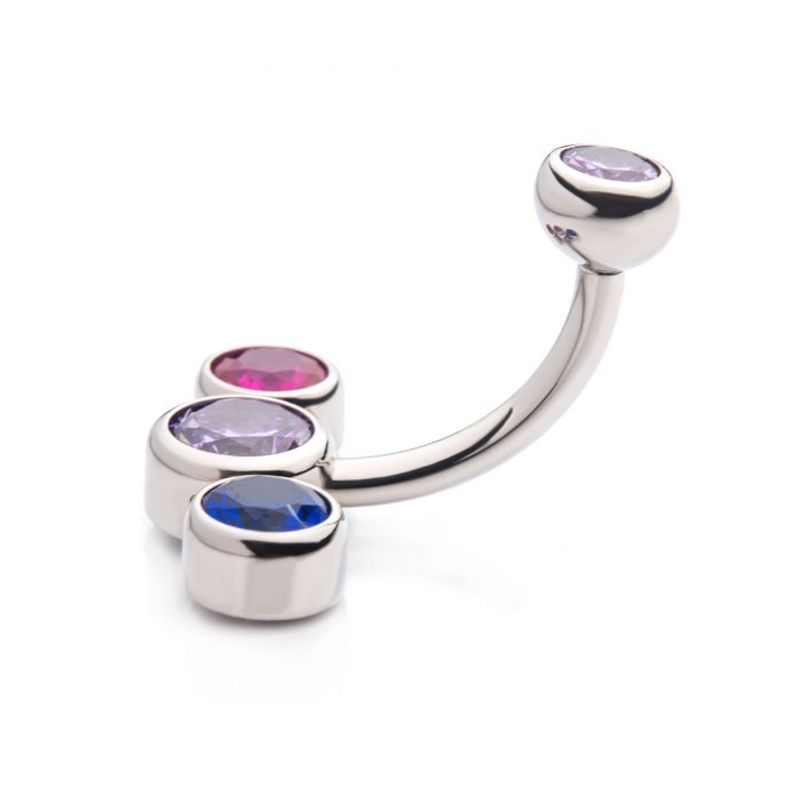 Pride Belly Ring Jewels Pansexual