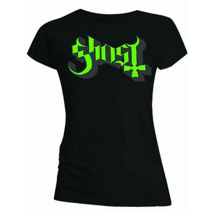 Ghost T-Shirt Green/Grey Skinny Fit