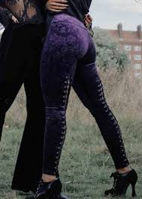 Hovedbillede Bite Me Leggings (Plum)