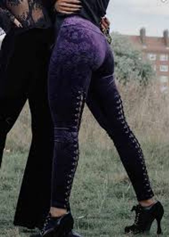 Bite Me Leggings (Plum)