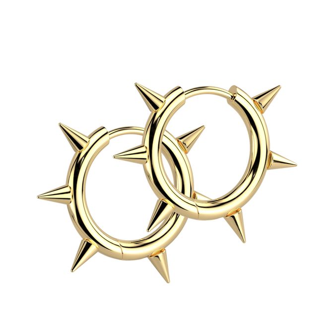 Main Image Billy Big Hoops Gold