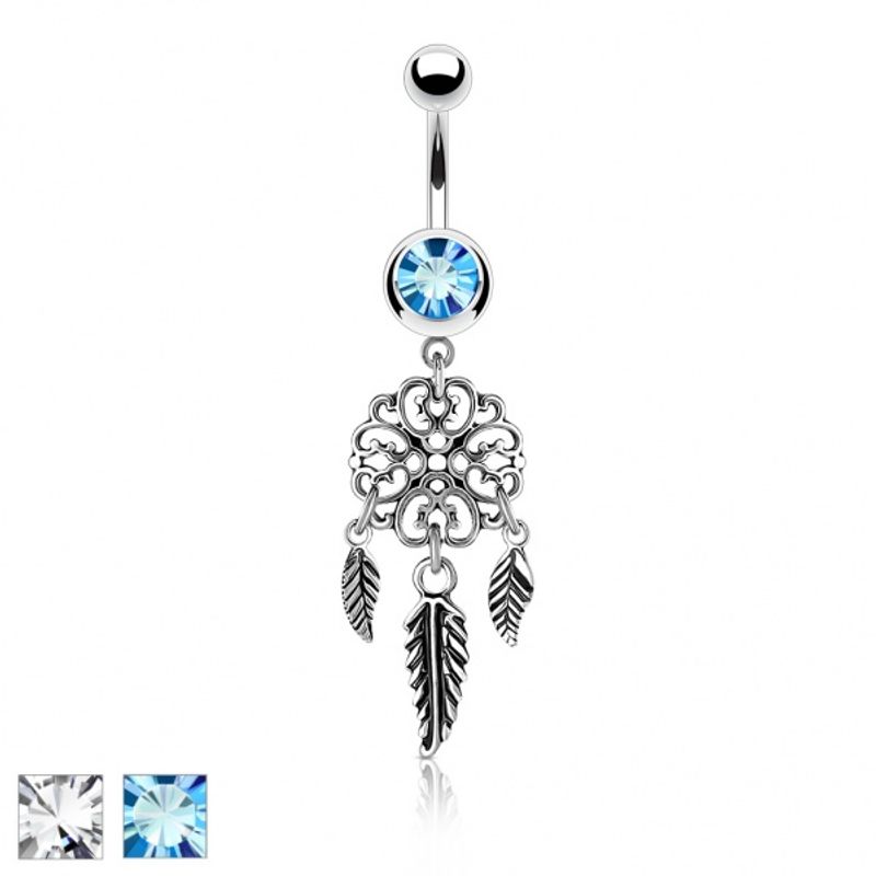 Flora Dream Catcher Belly Ring