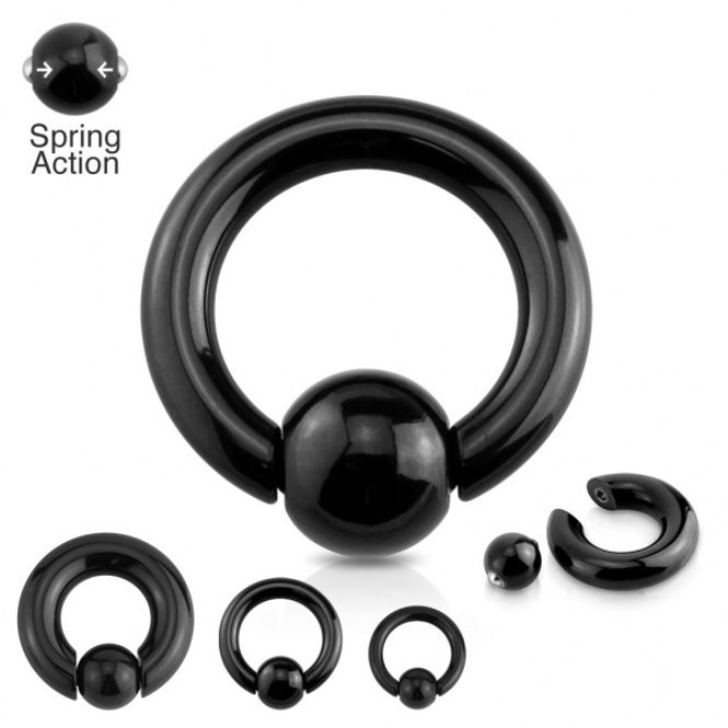 Hovedbilde Fra 2mm Clip-in Rings Black