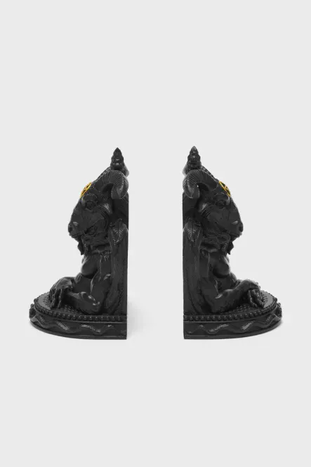 Hoofdbeeld Baphomet Bookends