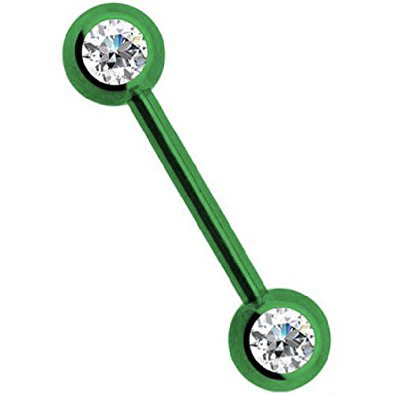 Ara Nipple Barbell Green