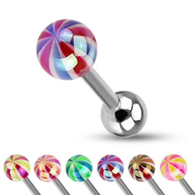 Coating Candy Acrylic Barbell