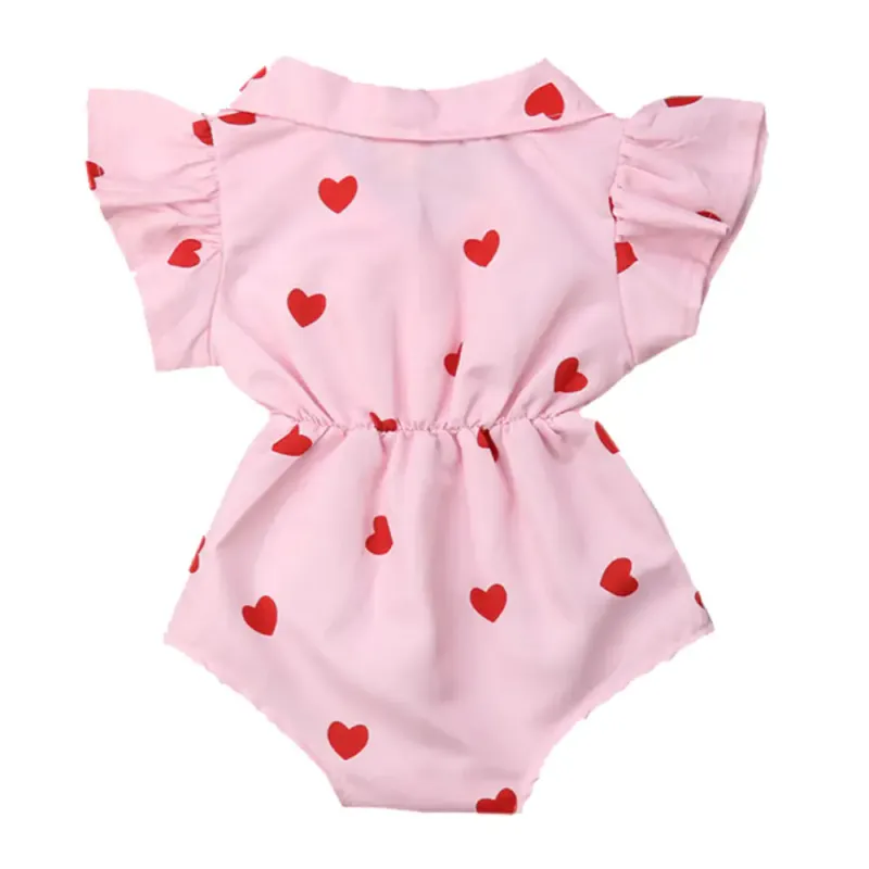 Hearts Baby  Romper