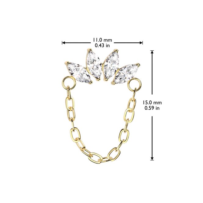 Hovedbilde Danielle Fan Chain Push-fit ...
