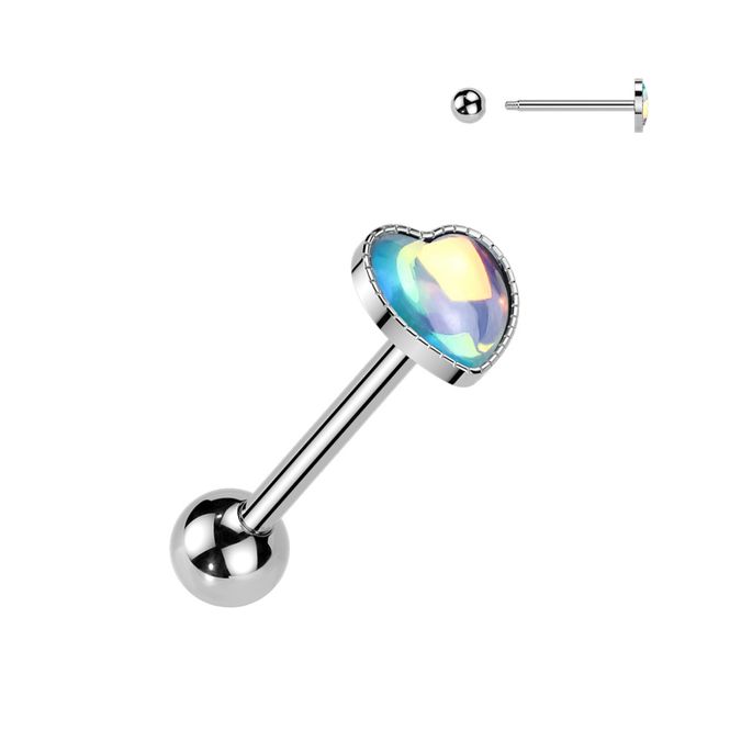 Hovedbillede Lume Heart Barbell Blue