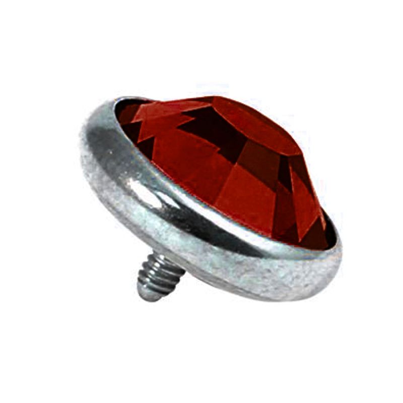 Dermal Disc Dark Red