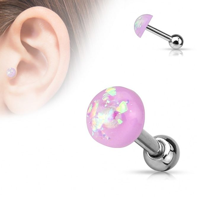 Hovedbilde Opal Glitter Dome Purple ...