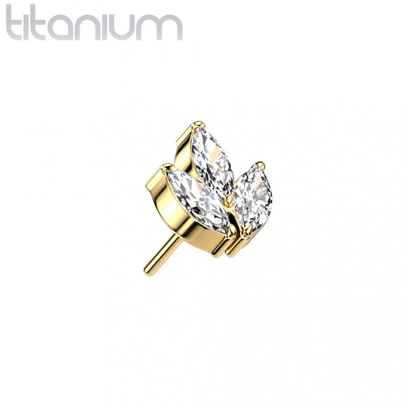 Lilly Push-fit Gold Clear