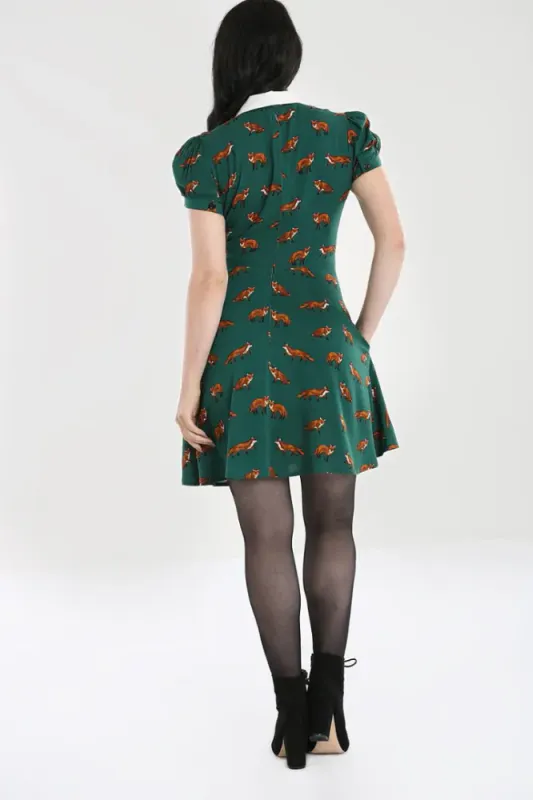 Vixey Fox Dress Orange