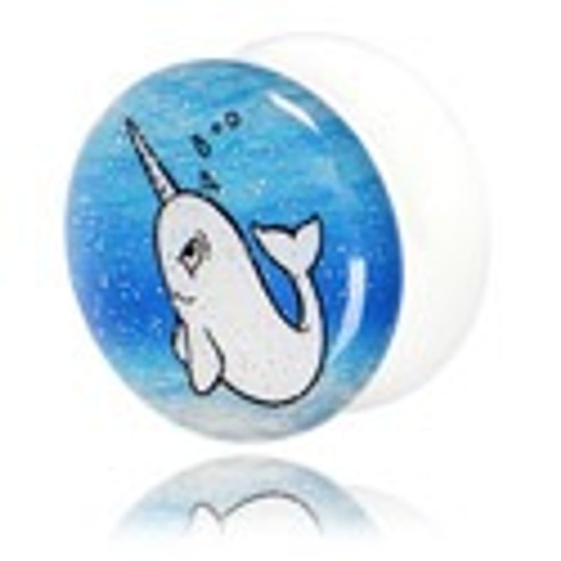 Glitter whale  plugg 