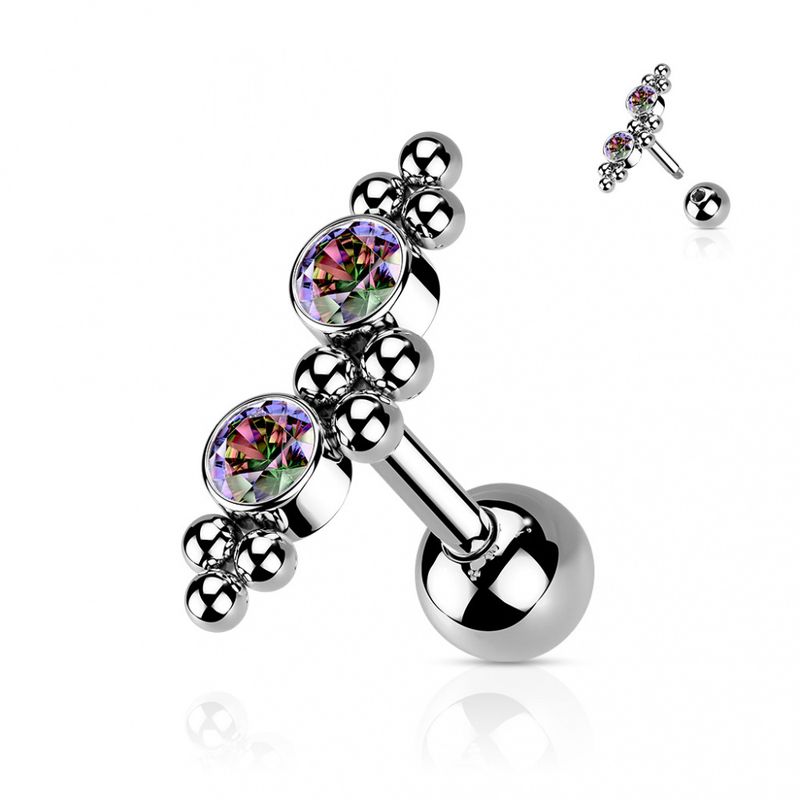 Eden Ear Barbell Vitrail Medium