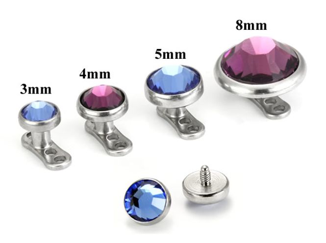 Main Image Flat Dermal Top Gold Opal ...