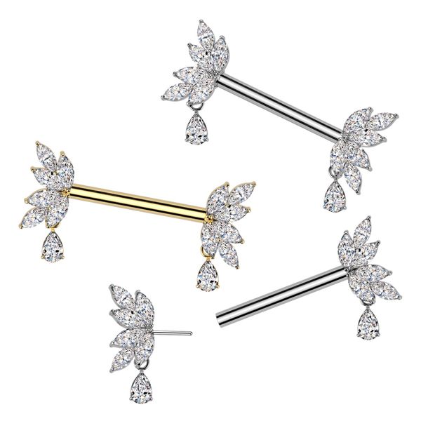 Hovedbilde Dahlia Dangle push fit nipple ...