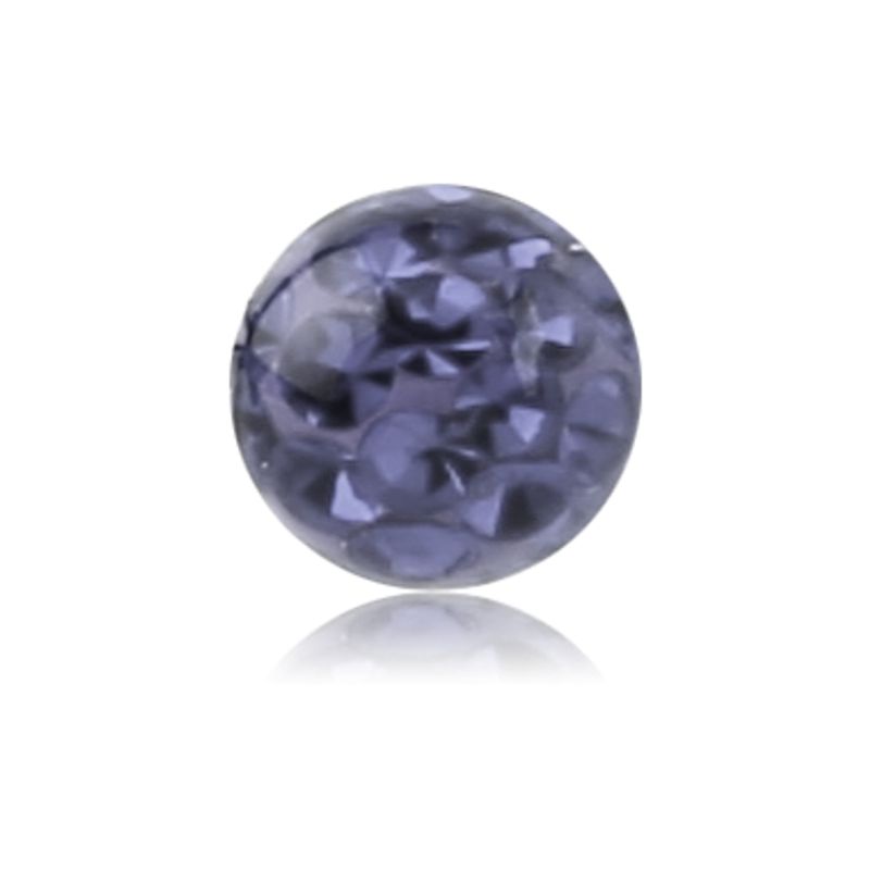 1,6mm Epoxy Ball Crystal Purple