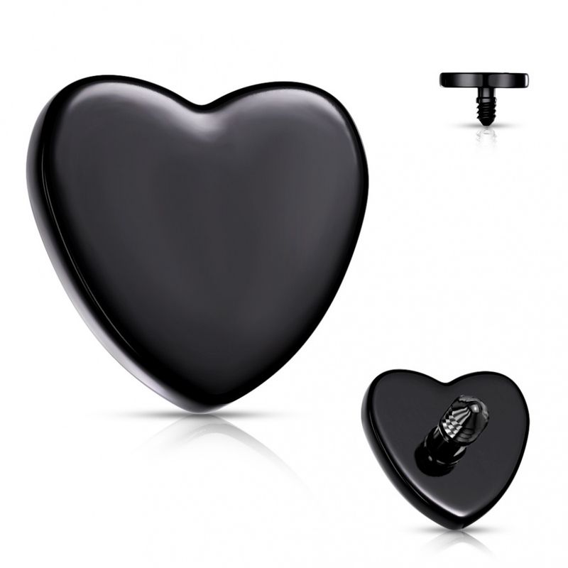 Steel Heart Dermal Black