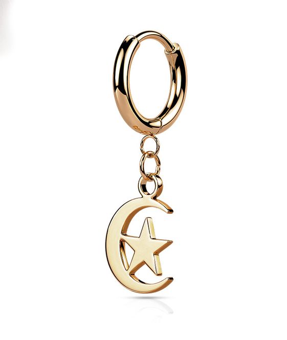 Main Image Hoop Moonstar Rose Gold