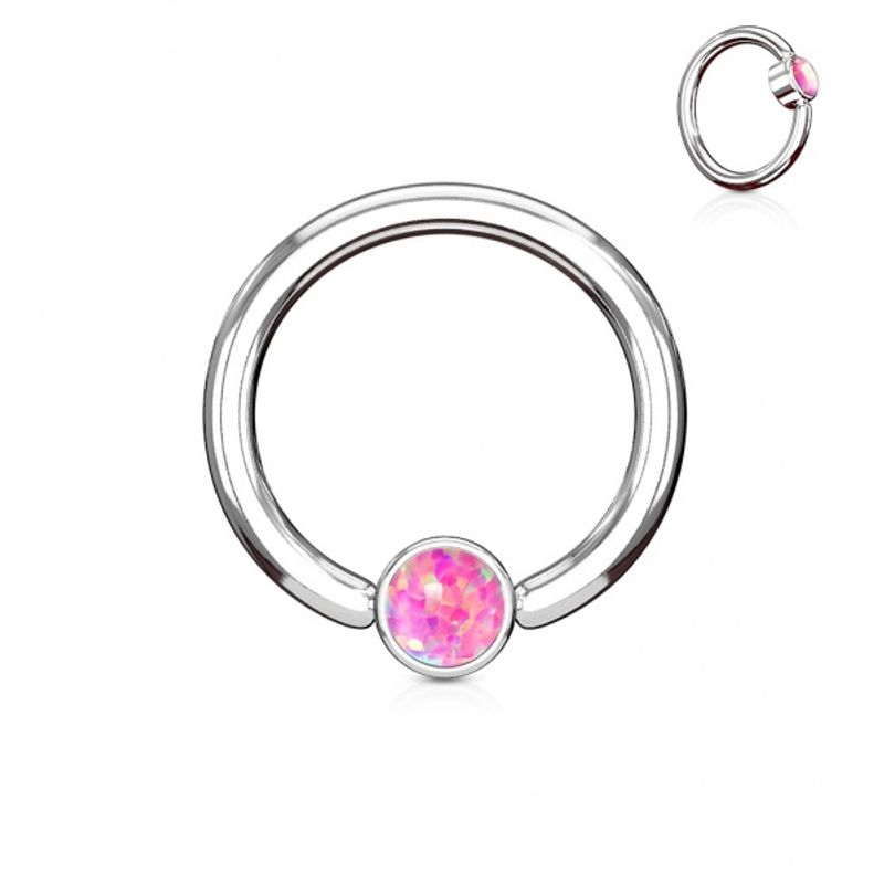 1,2mm Opal Flatback BCR Pink