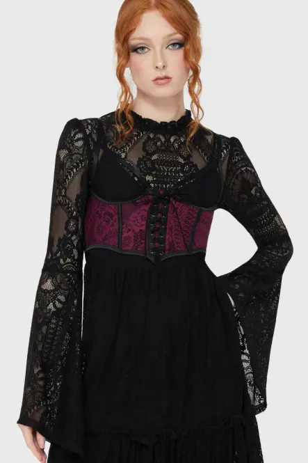 Hoofdbeeld Arden Lace Basque Plume