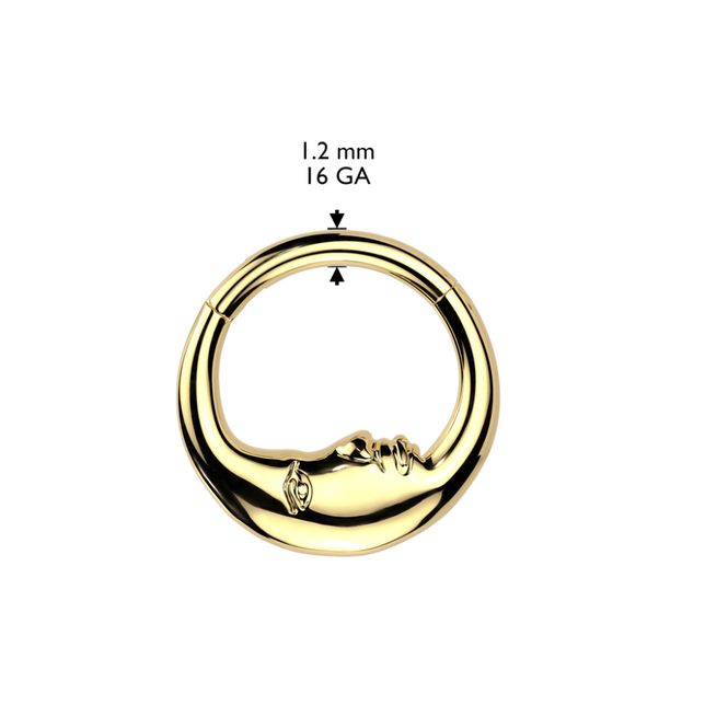  Luna Hinged Ring