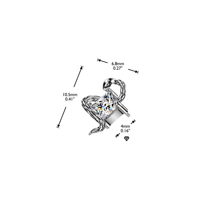 Hovedbilde Eva Square Snake Push-fit ...