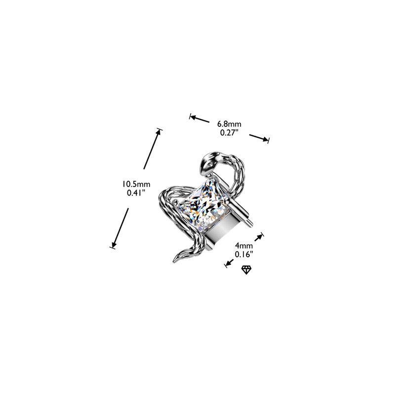 Eva Square Snake Push-fit 