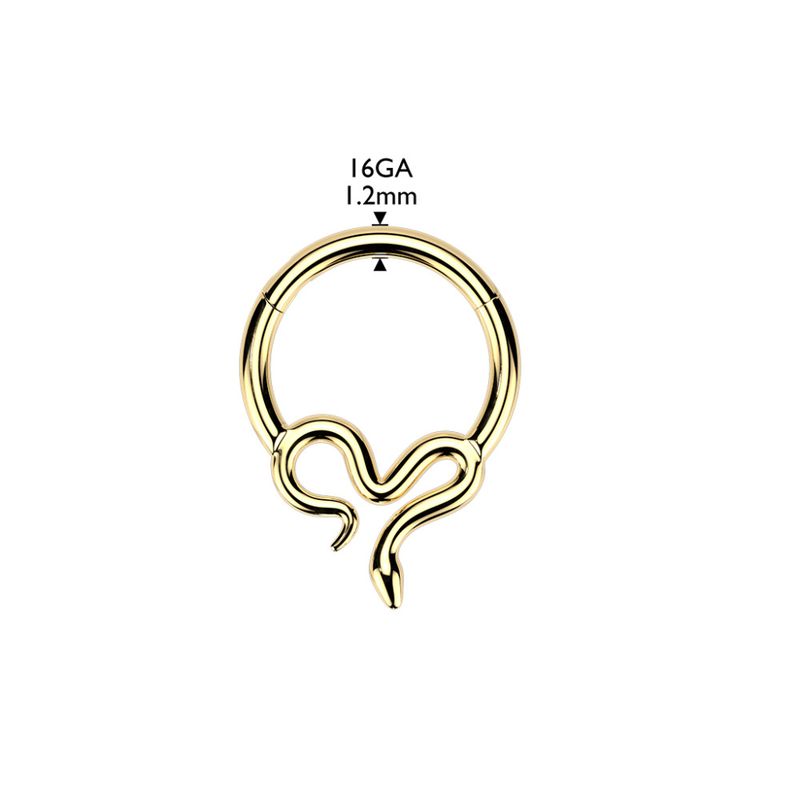 Oury Snake Hinged Ring