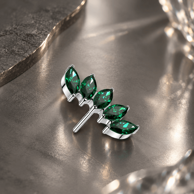 Danielle Mini Fan Five Push-fit Emerald