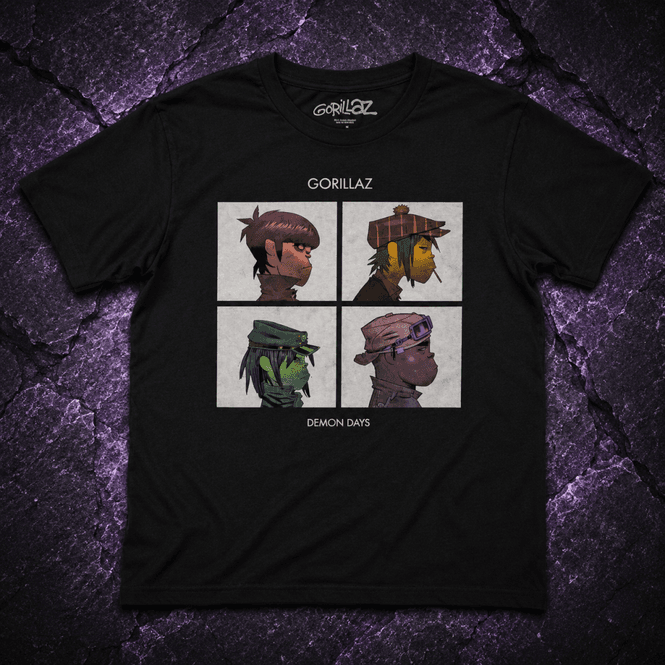 Main Image  Gorillaz Kids T-Shirt: Demon ...