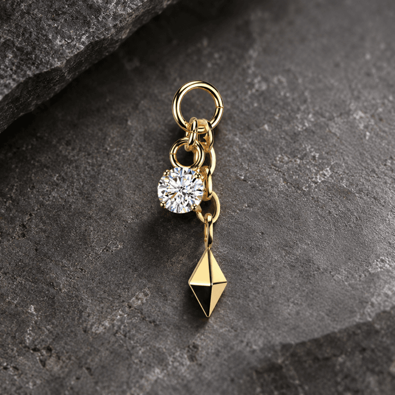 Punk Pendant Gold