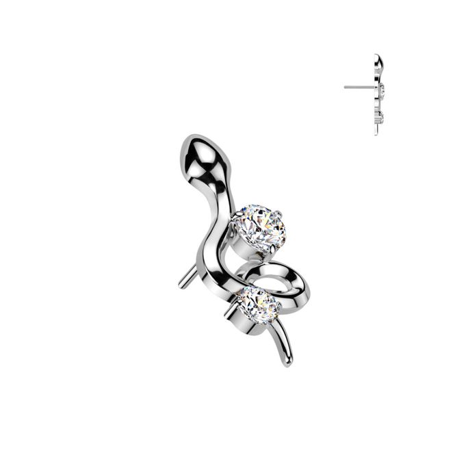 Hoofdbeeld Queen Snake Push-fit Clear