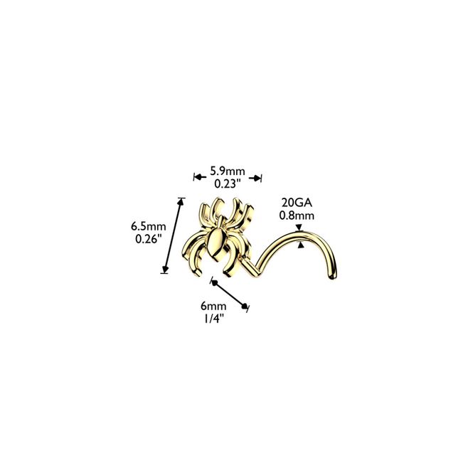Main Image Widow Spider Nose screw