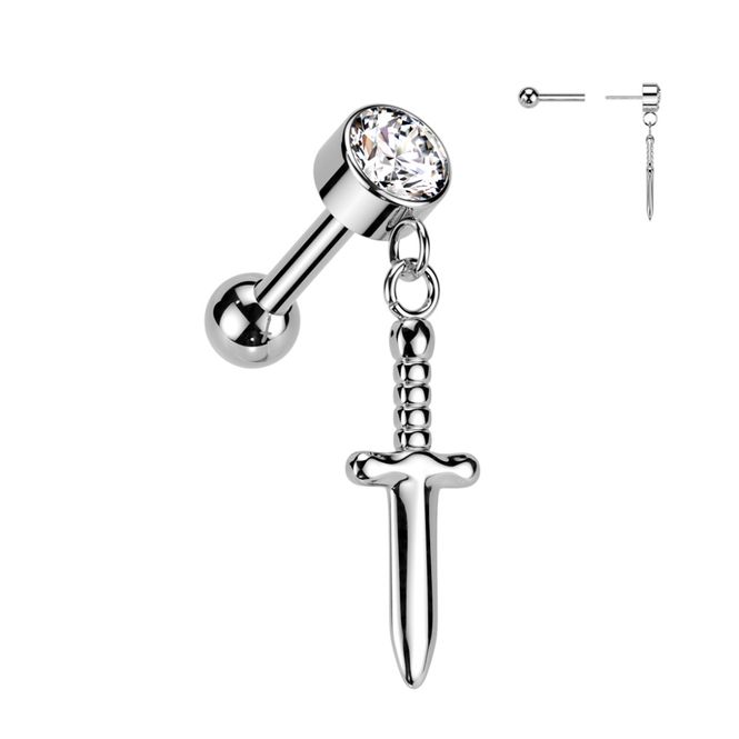 Huvudbild Dagger Dangle Barbell ...
