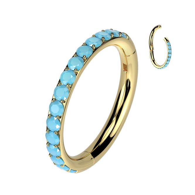 Main Image Iza Hinged Segment Ring Gold