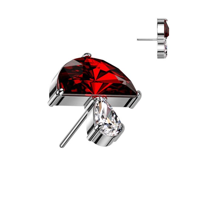 Main Image Big Mushroom Push-fit Red