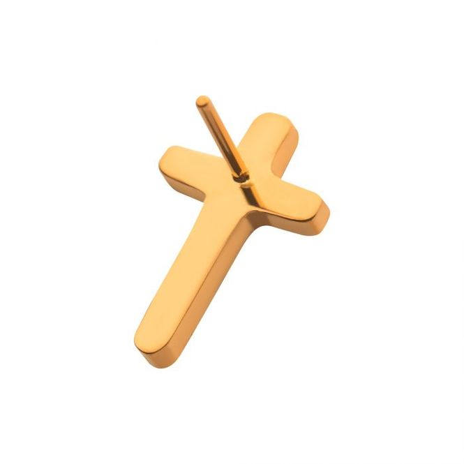Hoofdbeeld Cross Push-fit 24K Gold