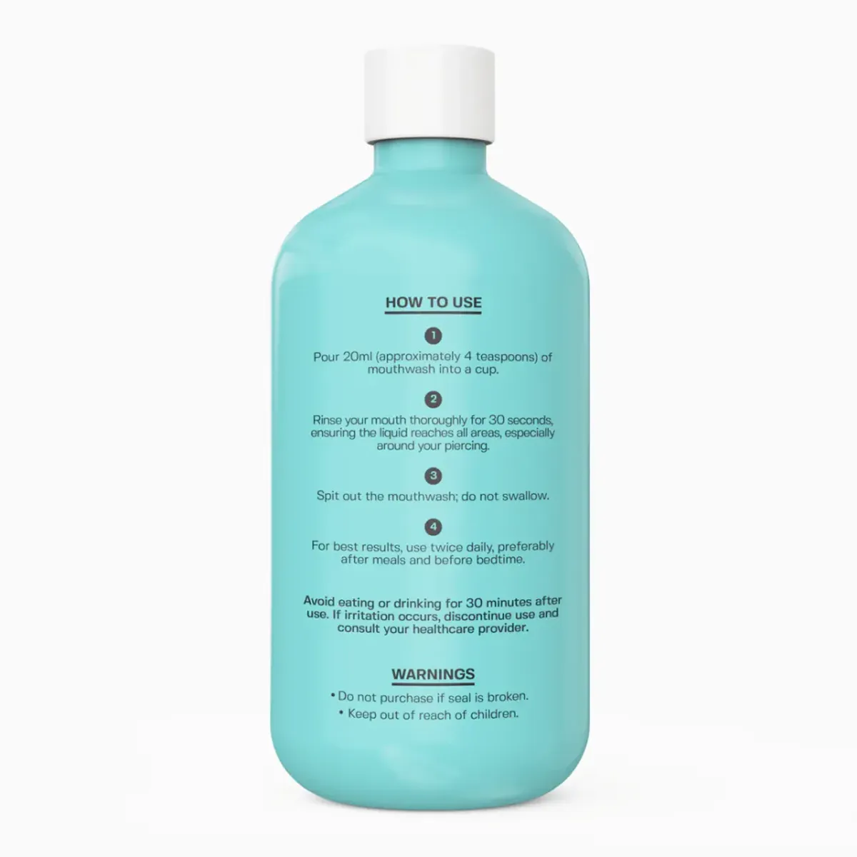 Piercing Aftercare Oral Care Mouthwash 