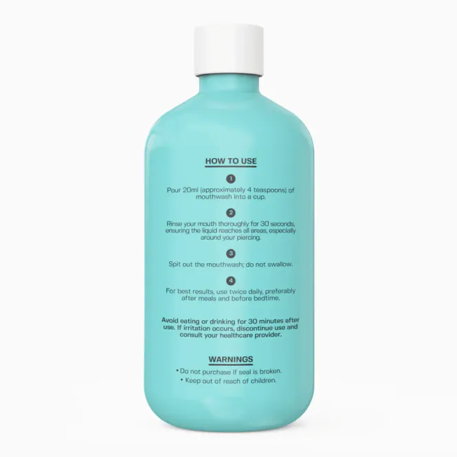 Hovedbillede Piercing Aftercare Oral Care ...
