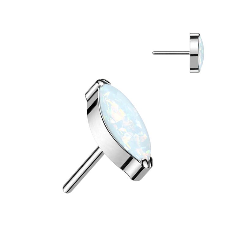Danielle Push-fit Opal White